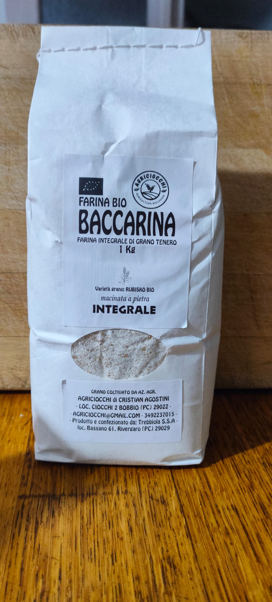 Farina biologica di grani della Val Trebbia – integrale e tipo 0