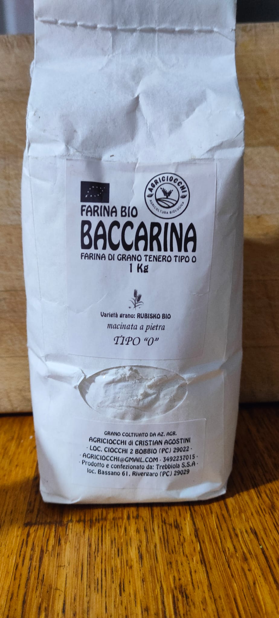 Farina biologica di grani della Val Trebbia – integrale e tipo 0